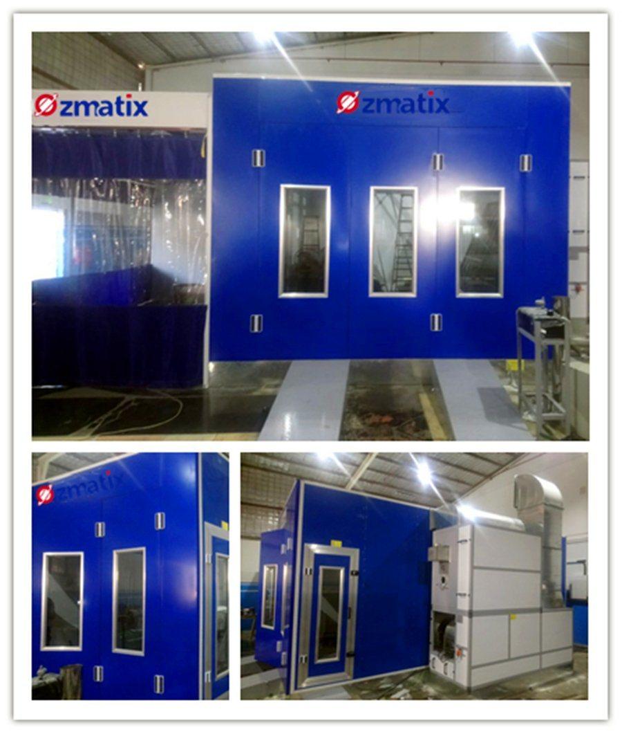 Car Water Curtain Spray Bake Paint Booth Automotive Painting spray Oven Booths