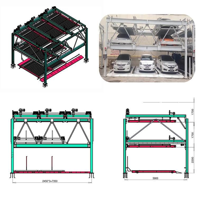 Hot-Sell Multi-Level Robotic Puzzle Car Parking System