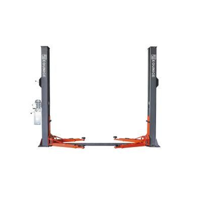 4000kg Single Side Base Plate Two Post Hydraulic Car Lift Hoist for Automobile Vehicles