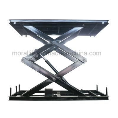 3t 3m scissor design hydraulic car lift for garage