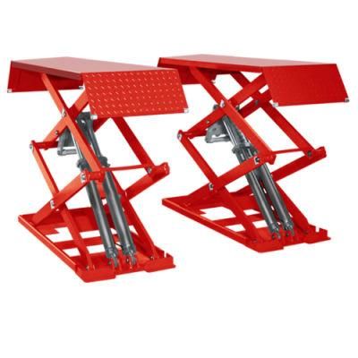 Unite Scissor Lift Table for 3.0 T Capacity U-B30 Ultra-Thin Wheel Free Scissor Lift for Automotive Service Equipment