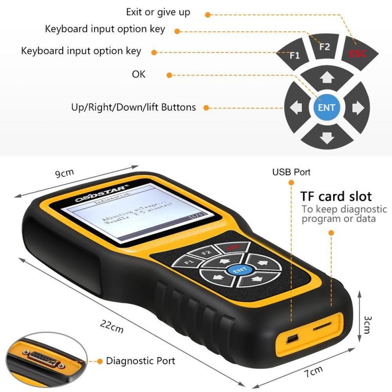 Obdstar X300 M Car Mileage Calibrator Odometer Adjustment Via Obdii