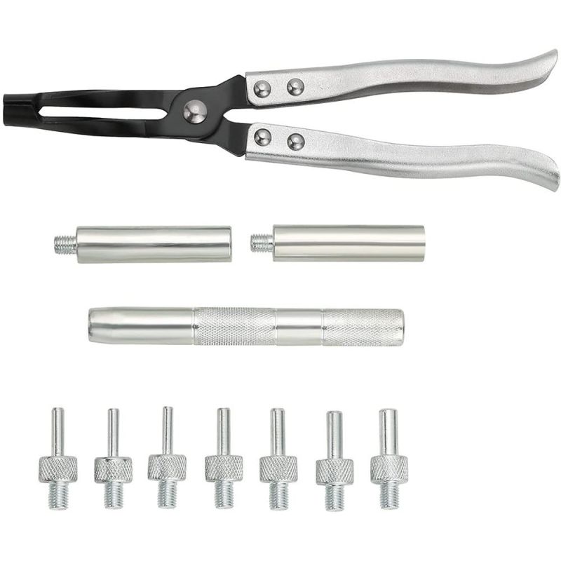 Viktec Valve Stem Seal Removal Tool Car Engine Repair Set Valve Stem Seal Remover and Installer Plier Tool Kit