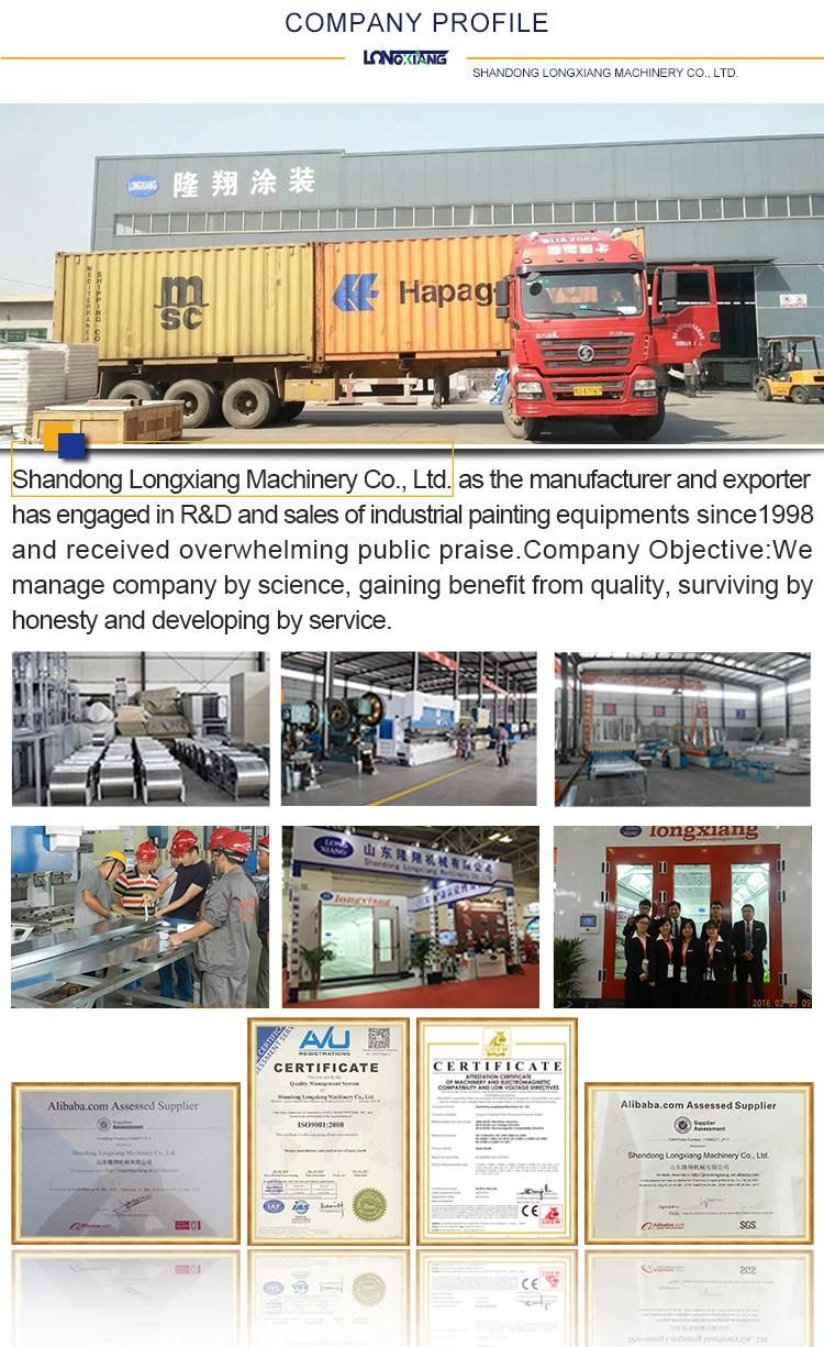 Industrial Spray Booth Paint Oven Truck Spray Baking Oven with CE Approved