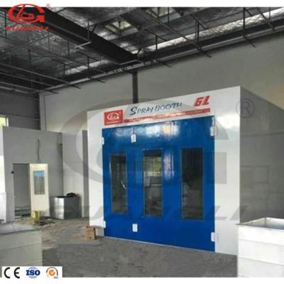 High Quality Auto Spray Booth with Riello Heater