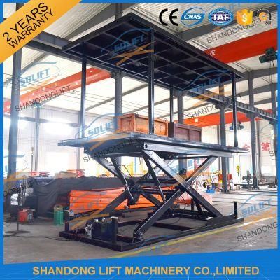 Fixed Type Hydraulic Stationary Mechanical Car Scissor Lift