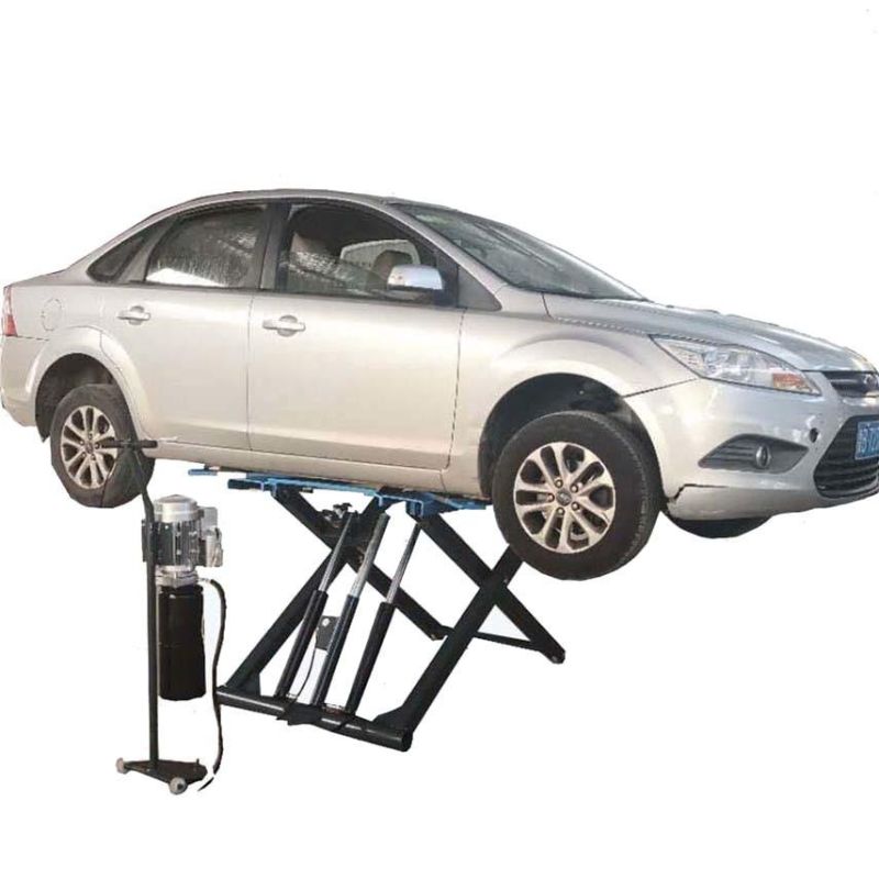 Movable/Portable Hydraulic Scissor Lift Car Lifter for Repair with CE