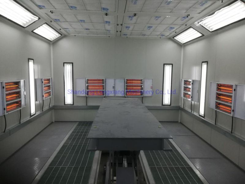 CE Standard Full/Side Downdraft Bus Car Paint Spray Booths