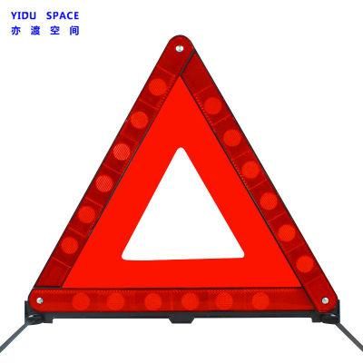 CE Certification Road Safety Red Emergency Reflective Folding Auto Car Warning Triangle