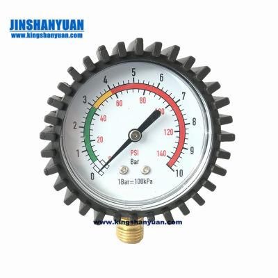 Multi Colors Air Meter &amp; Pressure Gauge Manufacturer with Rubber Booted
