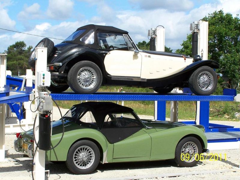 Home/Garage 2 Car Stacker 4 Post Car Parking System