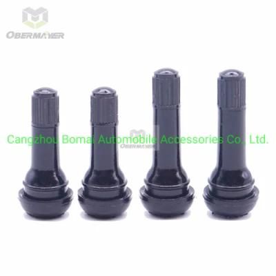 Auto Accessory Snap in Tubeless Rubber Car Tyre Valve Tr413