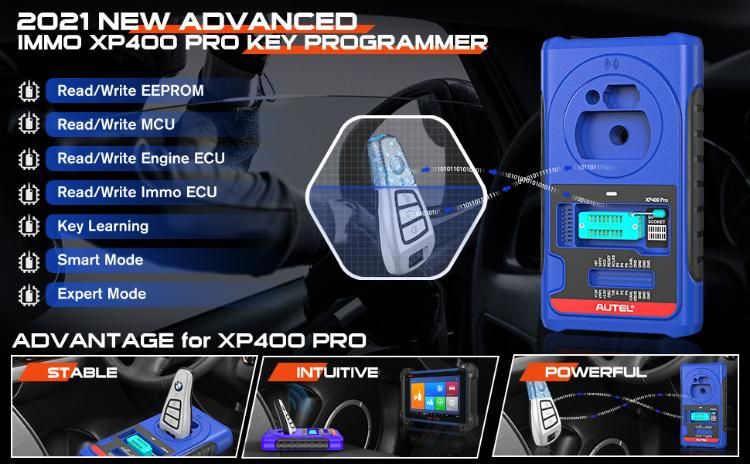 Higher Version Im608PRO XP400PRO Gbox Apb112 Autel Im608 Car Key Programmer