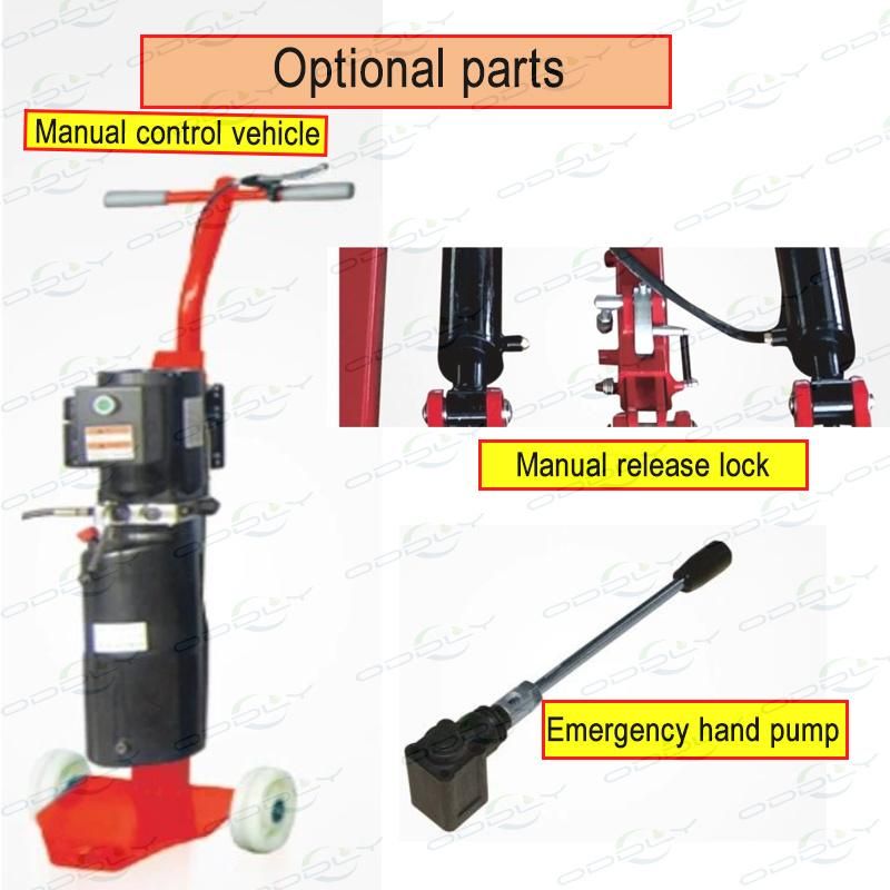 2700kg Electric Control Portable Scissor Lift with CE