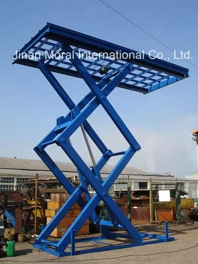 Hydraulic Heavy Loading Vertical Scissor Car Lift