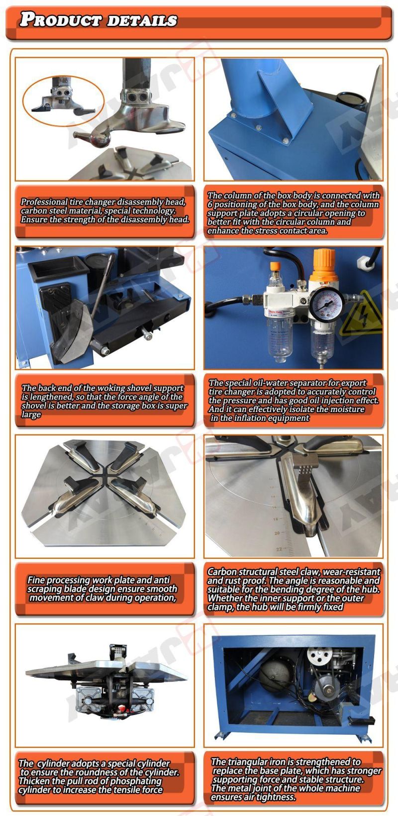 Automatic Balancer and Mobile Car Tyre Changer Combo with Used in Car Tire Work Shop