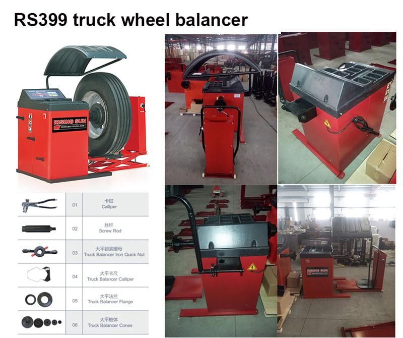 Truck Repair Machine Heavy Tire Balancer for Garage