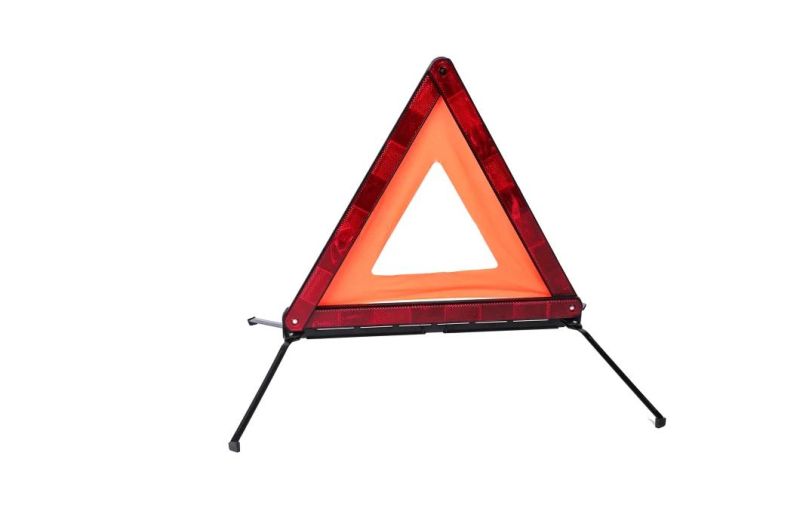 LED Warning Folding Triangle with Reflective