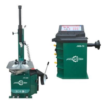 Jtc-620 Green Wheel Balancers Tire Changer and Wheel Balancer Combo