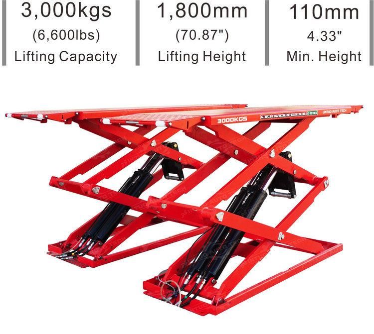 Automatic Scissor Lift CE Approved Car Repair Scissor Lift