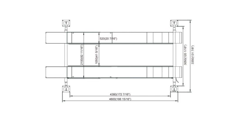 on-7455e Electro-Air Safety Lock Release, Alignment 4 Post Car Lift/Auto Lift/Car Hoist/Auto Hoist