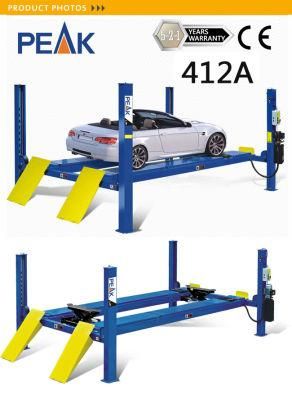 Hydraulic Auto Four Post Lift for 4 Wheel Alignment (412A)