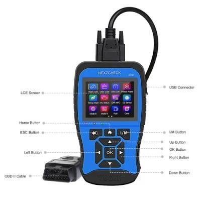 Humzor Nexzcheck Nc501 OBD2 &amp; Eobd Scanner for Universal Vehicles