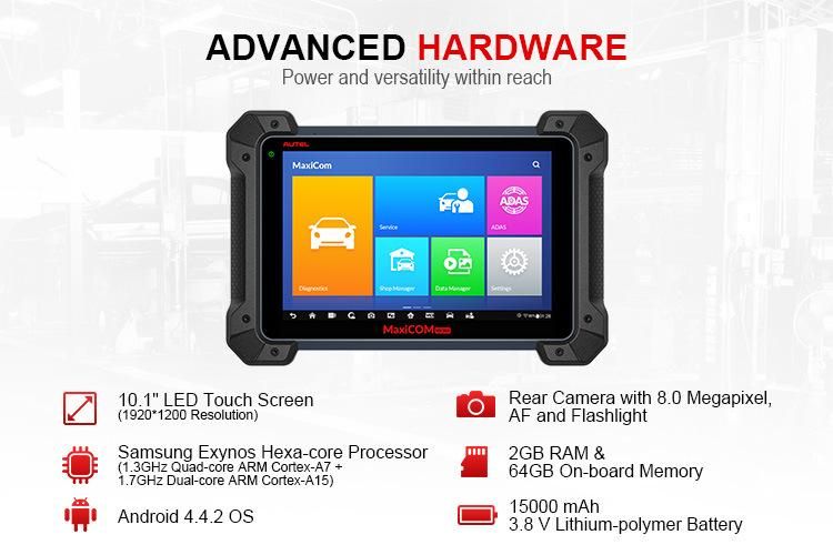 Autel Maxicom Mk908p PRO Full System Car Diagnostic Tools Machine