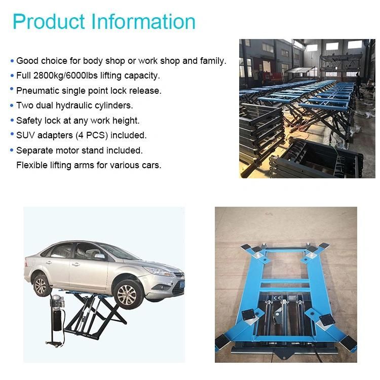 High Quality Hydraulic Car Parking Lift with CE