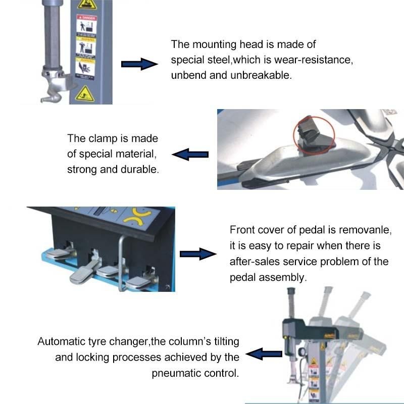 CE Direct Factory Supply Tyre Changer Machine Changing Tire Oy-T540 for Repair Shop