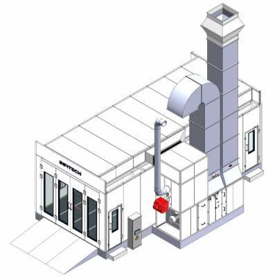 Infitech Ce Standard High Performance Spray Booth It-L9 for Mini-Bus