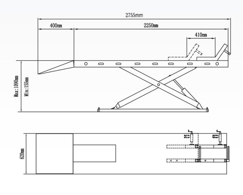 CE Approval Motorcycle Lift (MC-600)