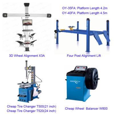 Wheel Balancer Tire Changer Machine Combo