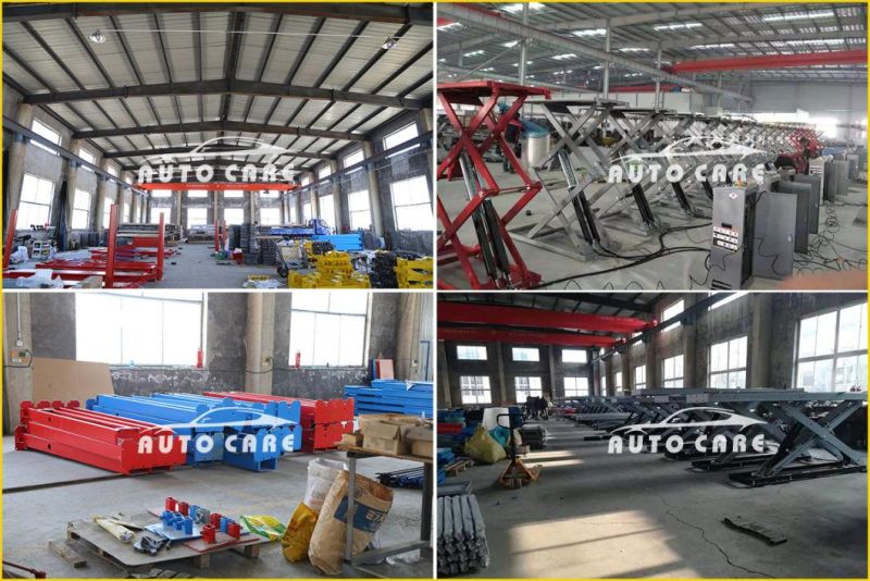 3000kg on Floor Ultrathin Small Scissor Car Lift with Ce