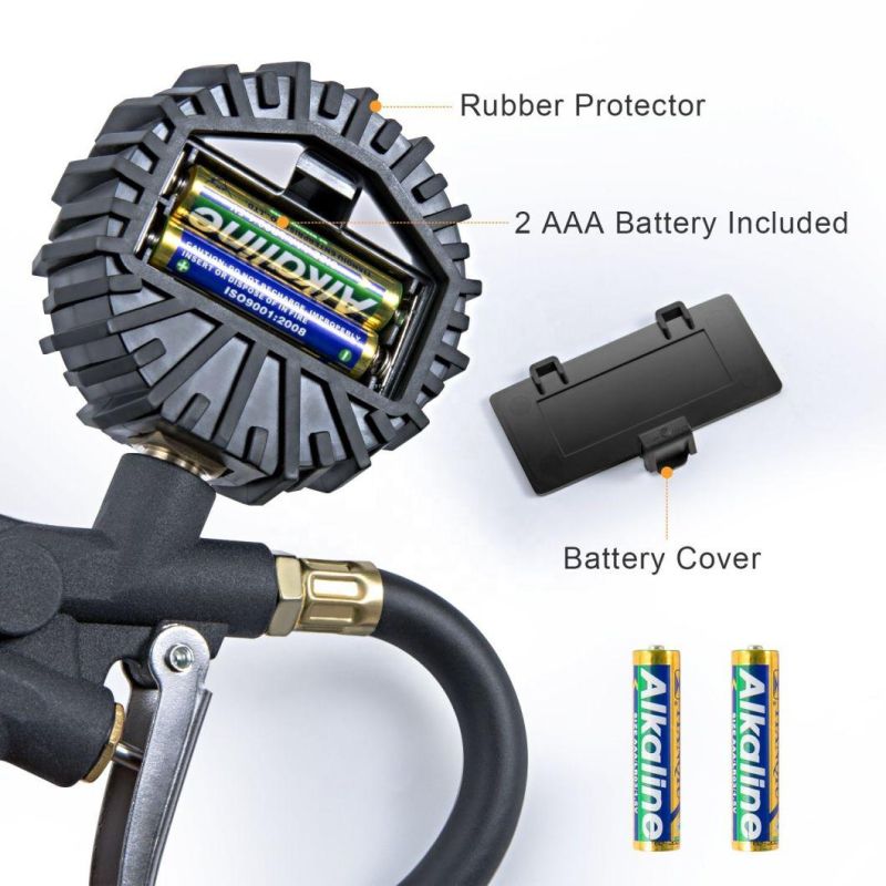 Auto Parts Tire Pressure Gauge Inflation Gun with Gauge