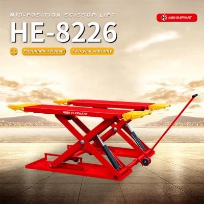 3000kg Small Platform MID-Position Scissor Lift