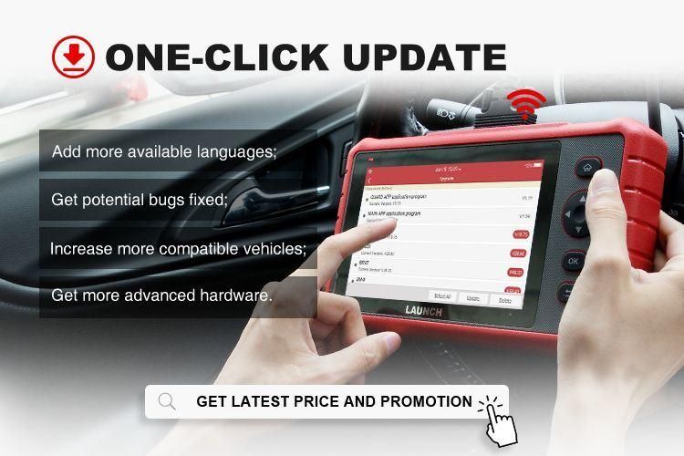 Launch X431 Crp909X OBD2 Scanner Full Systems Car Diagnostic Scanner Airbag Sas TPMS IMMO OBD Diagnostic Tool Auto Code Reader