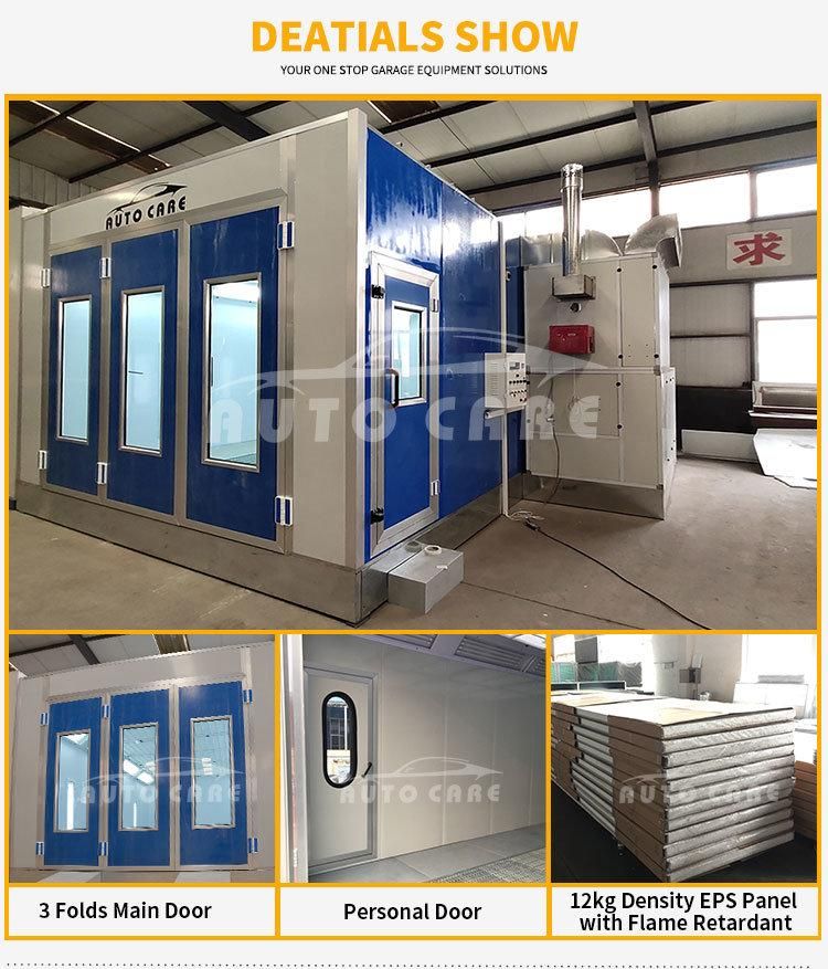 Ue-Econ Automotive Spray Paint Booth Room Oven Certification Spray Booths for Sale Price Spray Bake Paint Booth