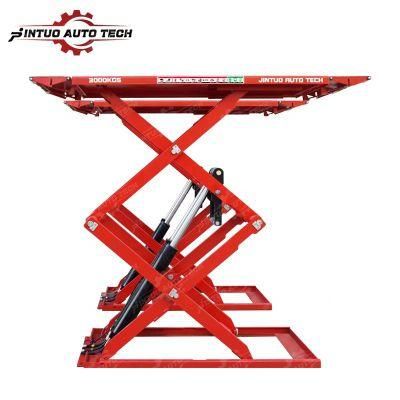 Super Thin Car Scissor Lift Durable Car Scissor Lift Above Ground