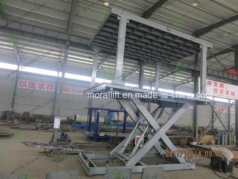 Home Car Elevator with Double Lift Platform