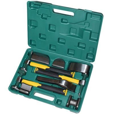 Auto Body Repair Kit Heavy Duty Auto Body Hammer Dolly Set