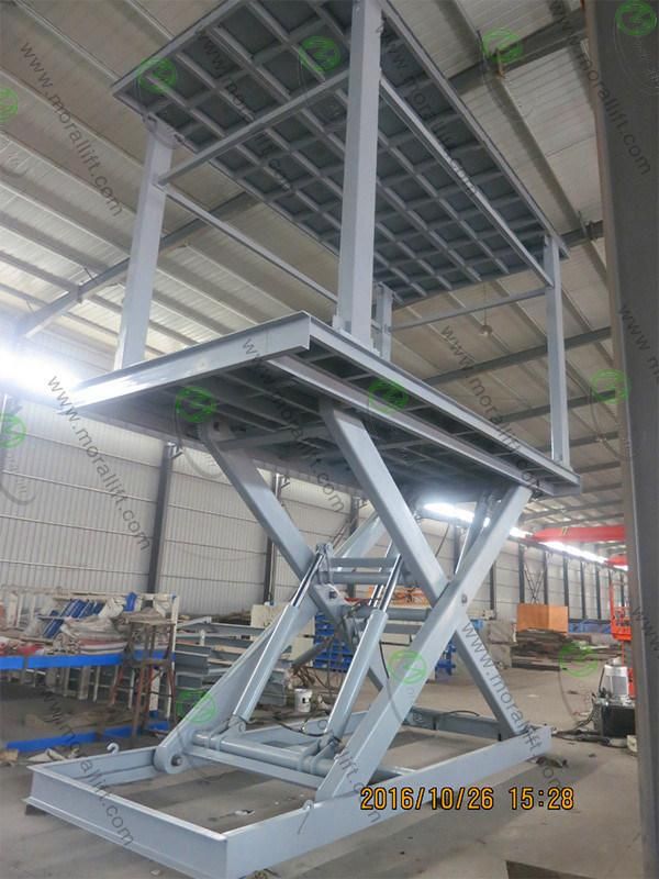 Hydraulic Rising Platform with Two Deck