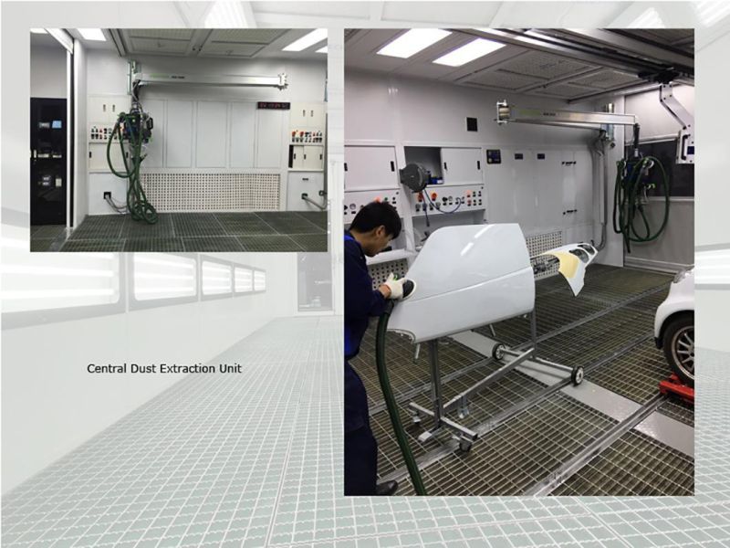 CE Approved Dual Car Preparation Room with Downdraft