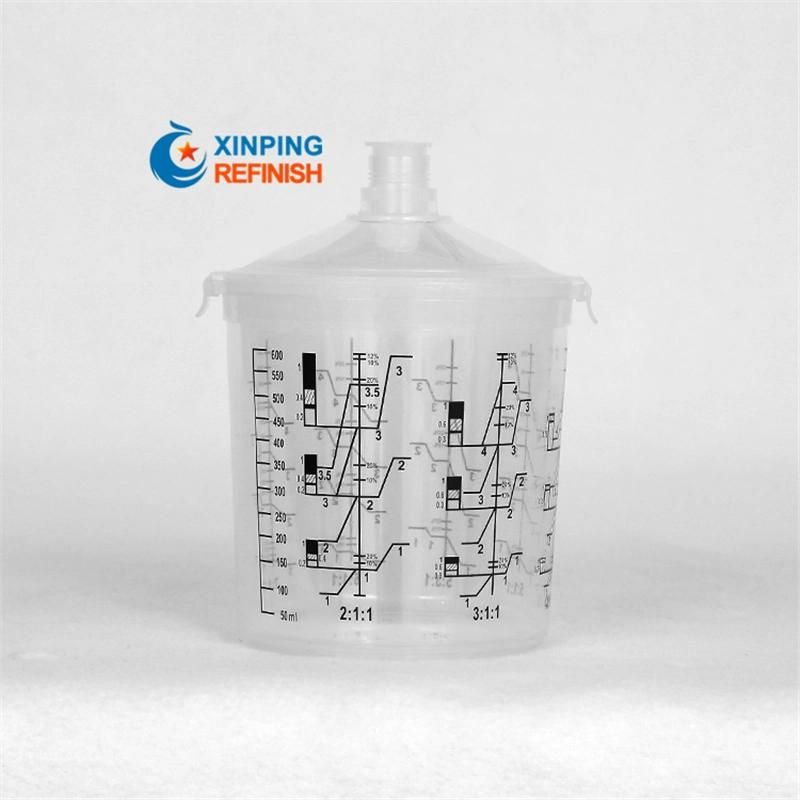 New Design Paint Preparation System Spray Disposable Paint Mixing Cup