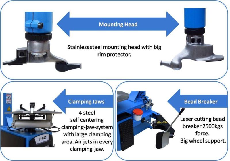 Semi-Automatic Wheel Service Equipment Manufacturer Tire Changer Machine