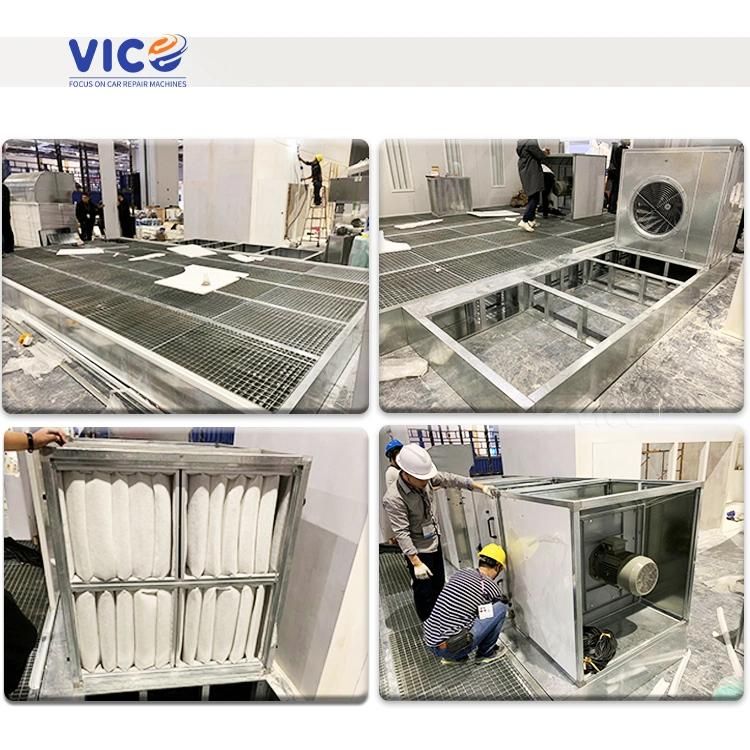 Vico Automotive Repair Booth Oven Baking Painting Spraying