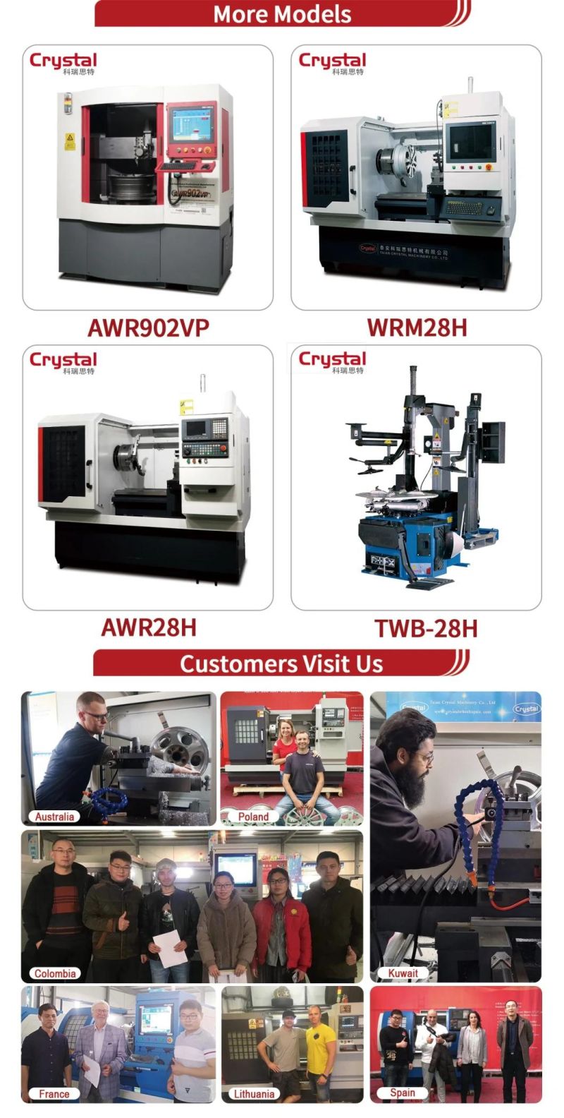 Ars26 Crystal Wheel Straighten Machine to Make The Wheel Original State