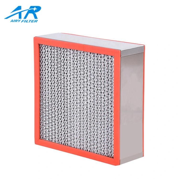 Frame High Temperature H13 HEPA Filter with Strict Quality Control