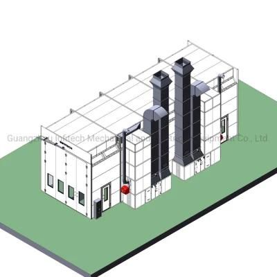 High Quality Spraying and Baking Cabin for Bus Refinishing