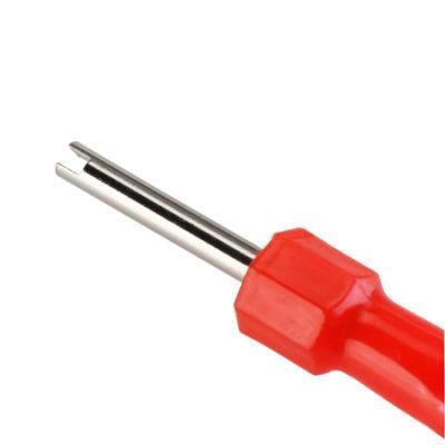 Slotted Handle Car Auto Valve Core Removal Tool Screwdriver